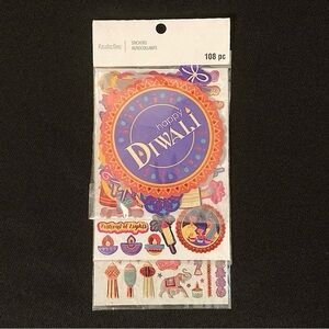 ⭐️ Recollections Diwali 108 Scrapbooking Stickers Pack